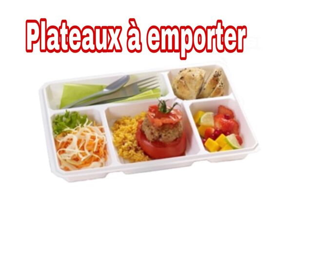 Plateaux à emporter-volonté