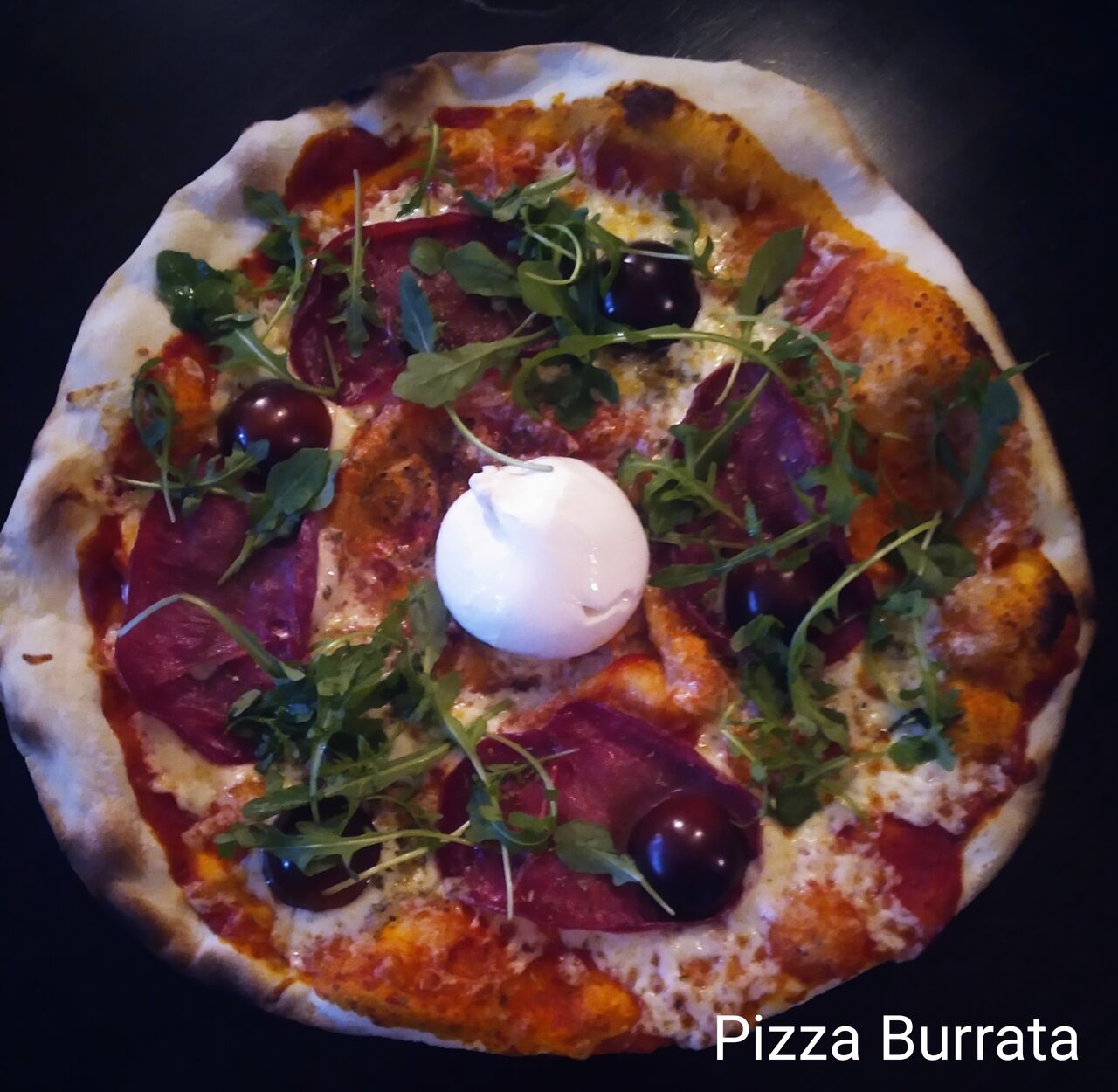 Pizzas au feu de bois 