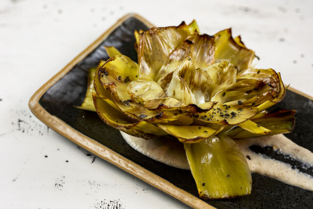 😍 Alcachofa confitada
