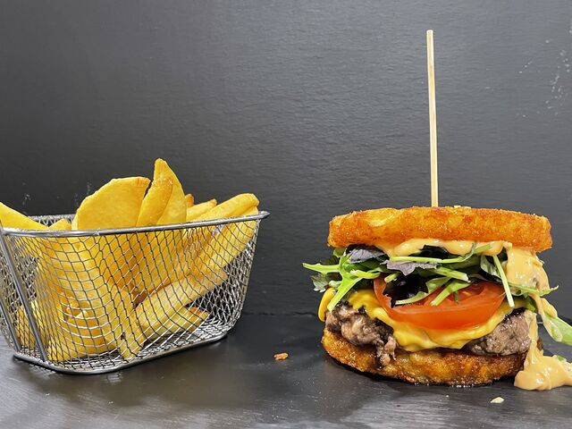 Voici notre nouveau Burger le Patata Burger 