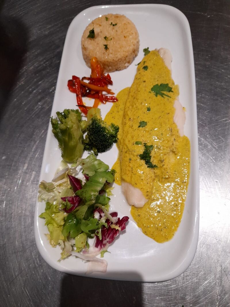 Filet de Saint Pierre sauce à l'aneth 