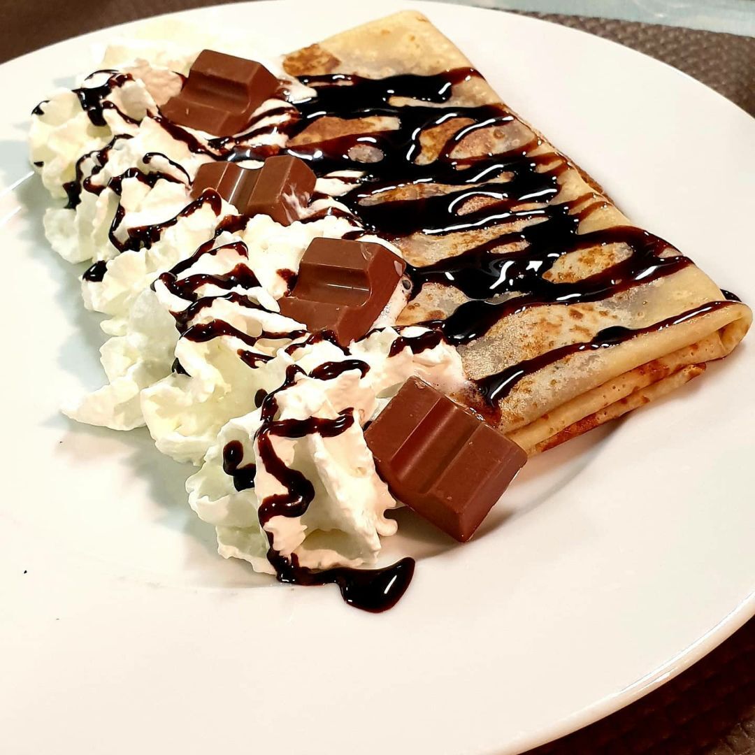 Nos crêpes gourmandes au Kinder 