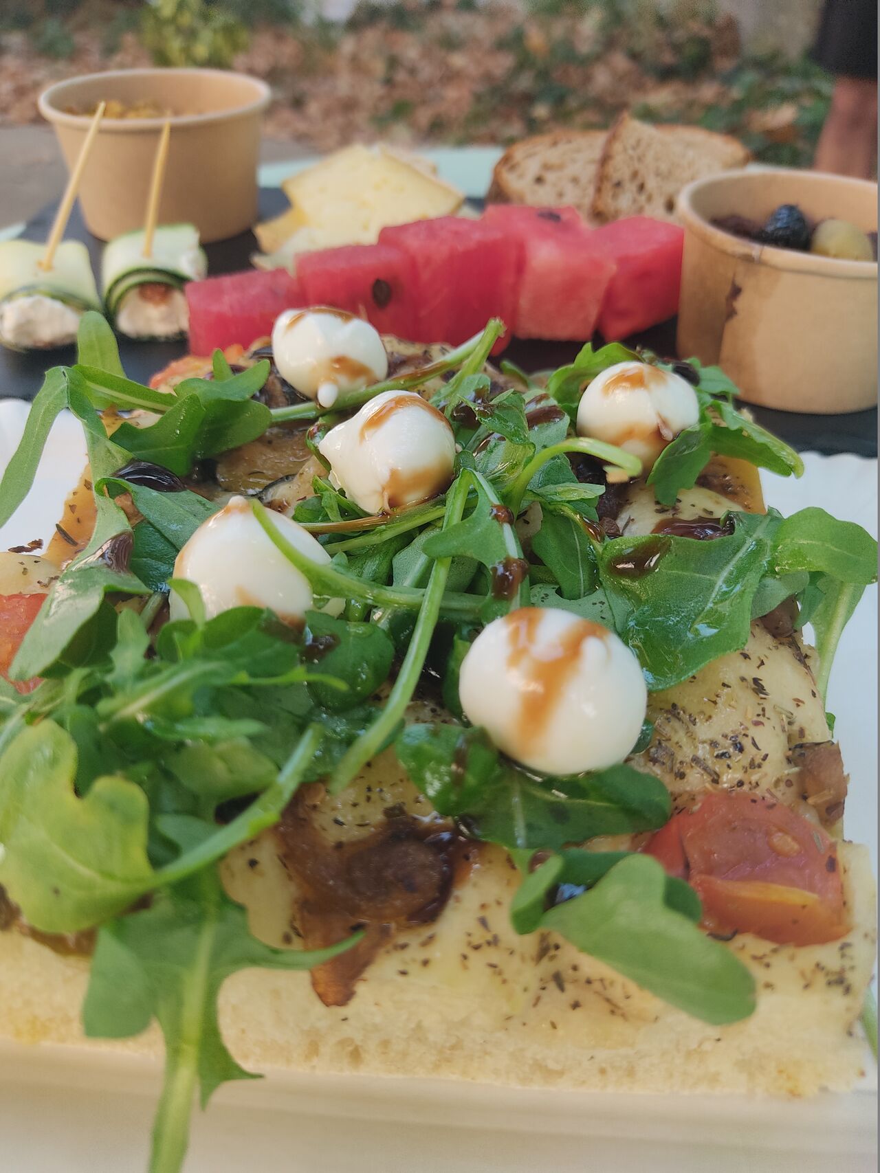 Focaccia d'été