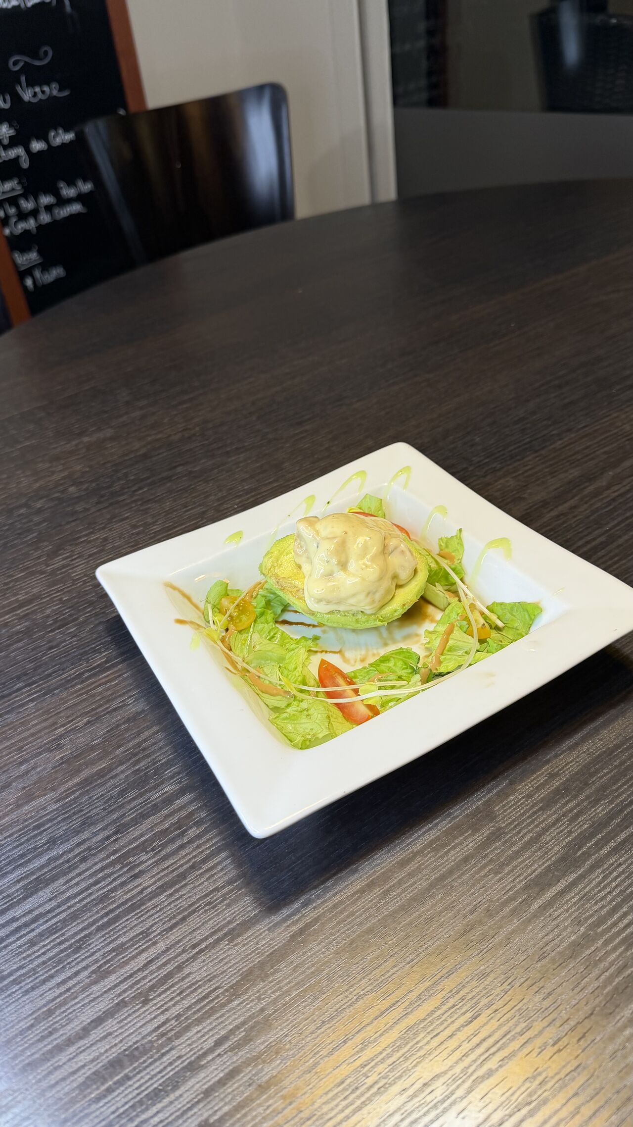 Avocat créole aux gambas