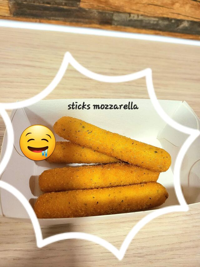Stick de mozzarella 