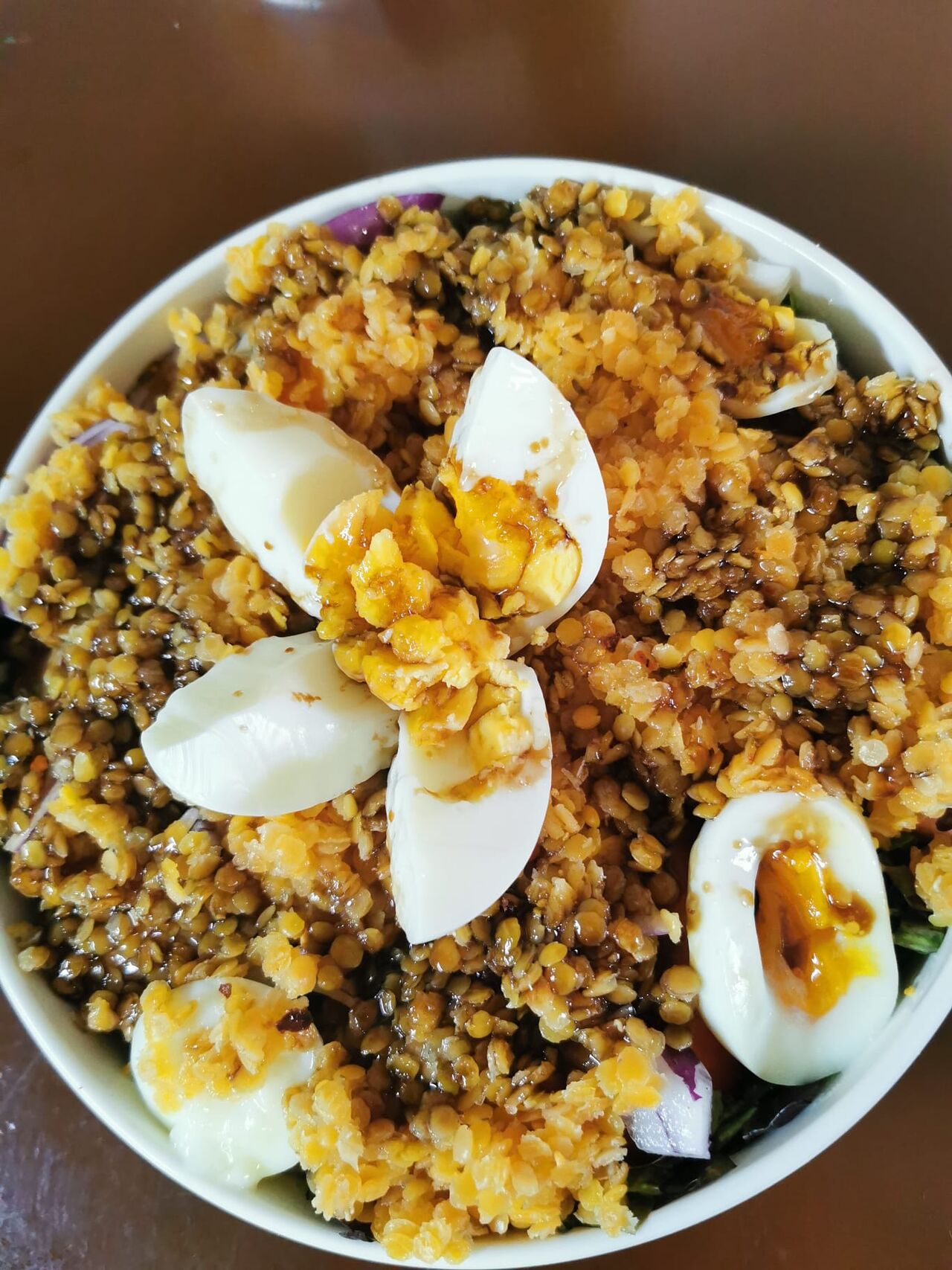 Ensalada de lentejas