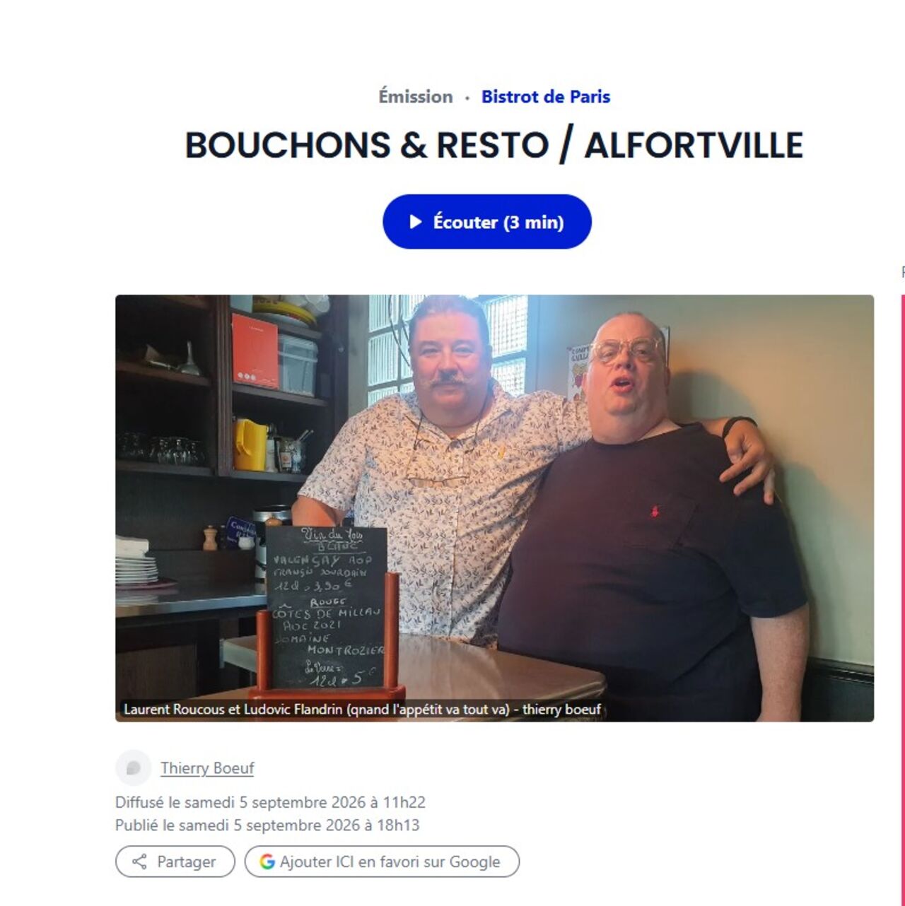 PODCAST ICI PARIS RADIO