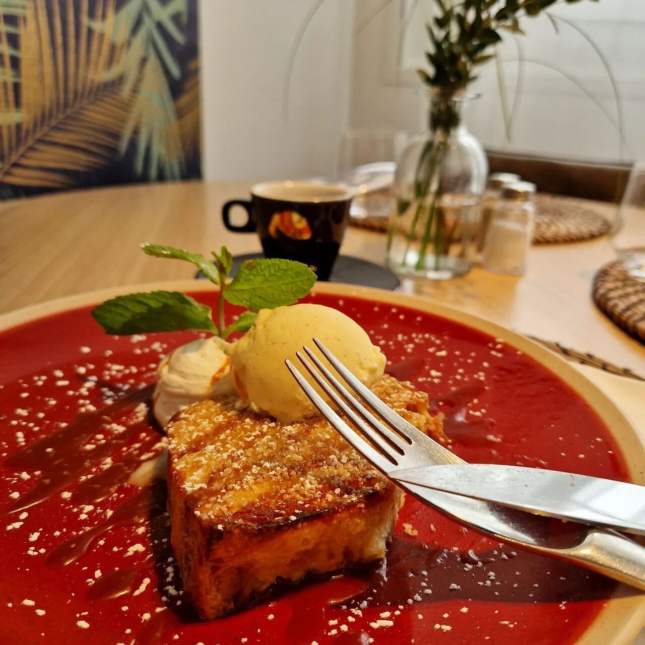 Notre spécialité : Le pain perdu de l'Auberge.