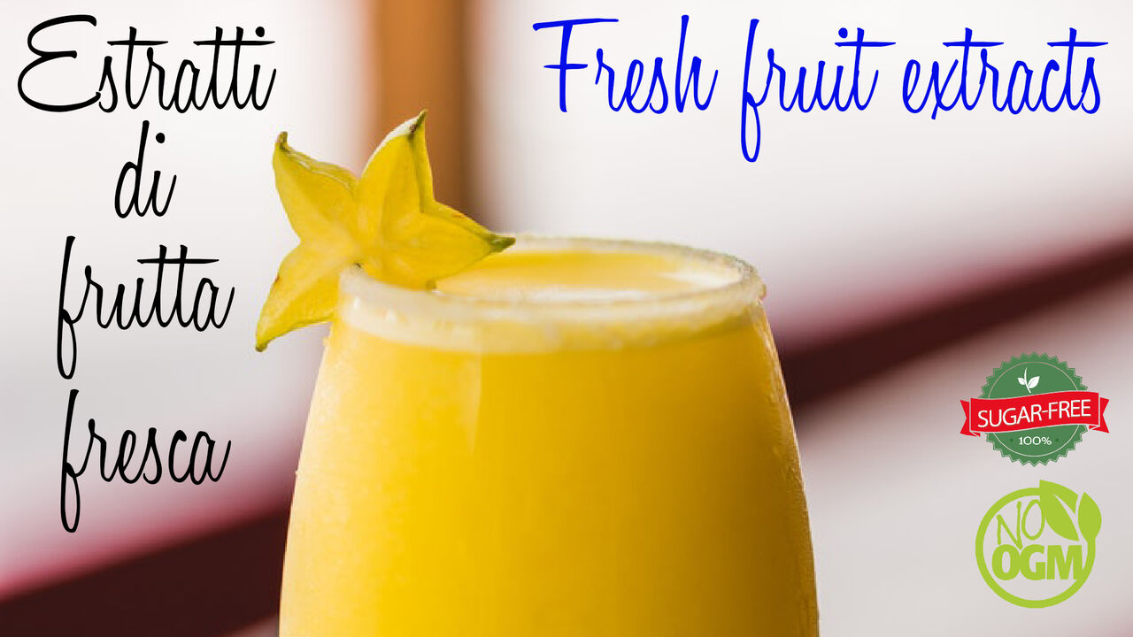 Estratti freschi di frutta