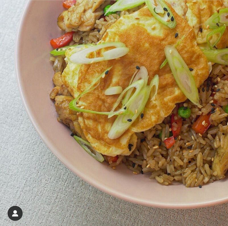 Chaufa de pollo 