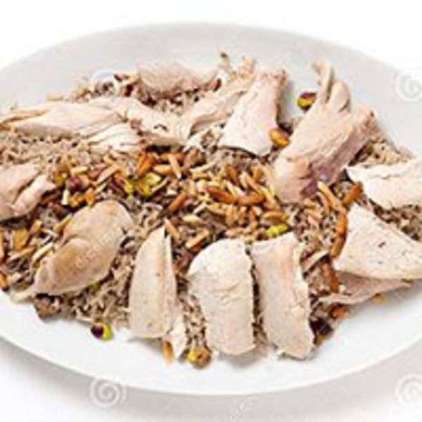 Nos préparations sur commande / Poulet au riz