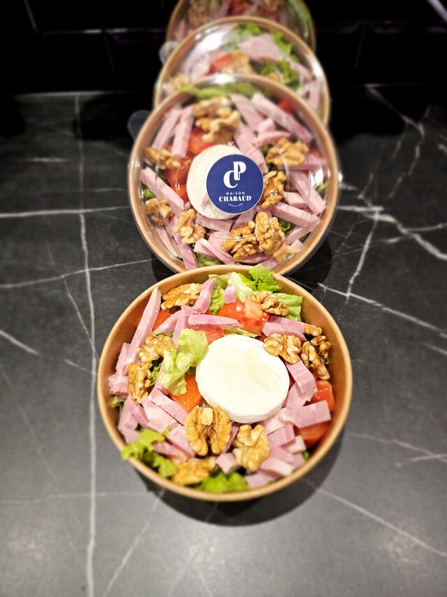 Chèvre, noix & jambon blanc