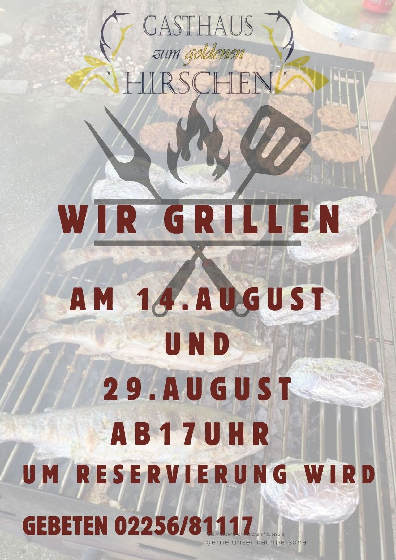 GRILLEN IM AUGUST