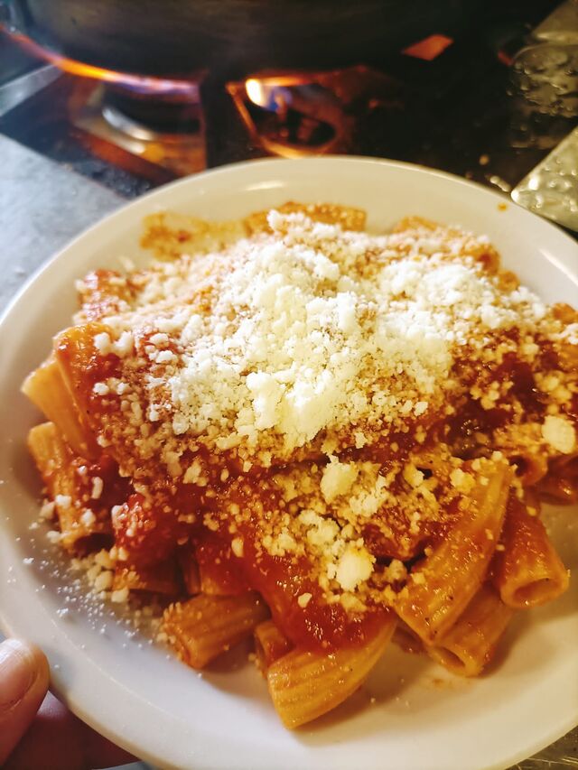 Rigatoni alla amatriciana 