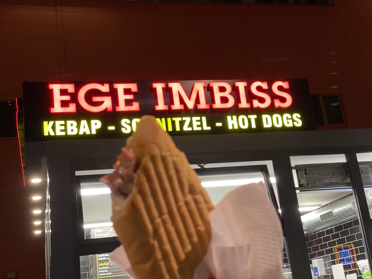 Hotdog mit Käsekrainer :)