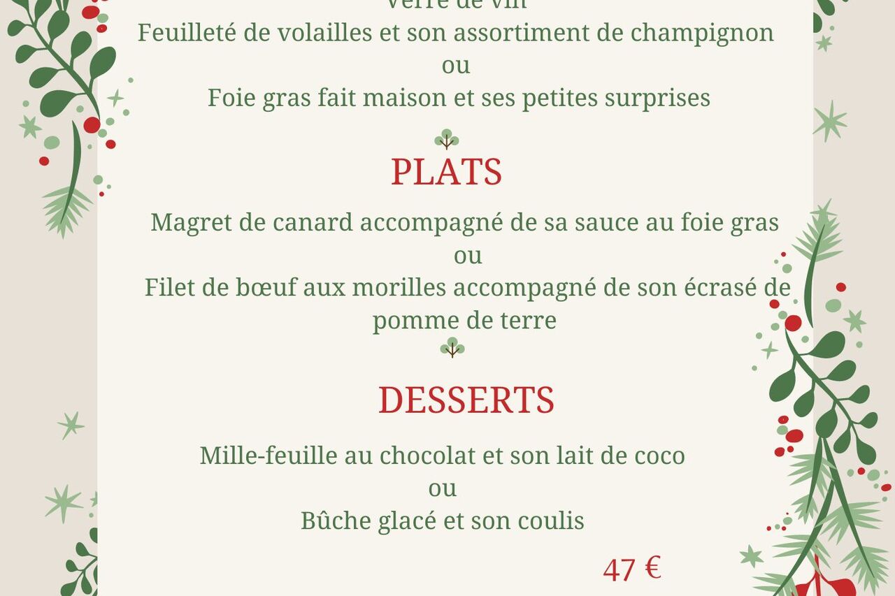 Carte Noël 25 décembre
