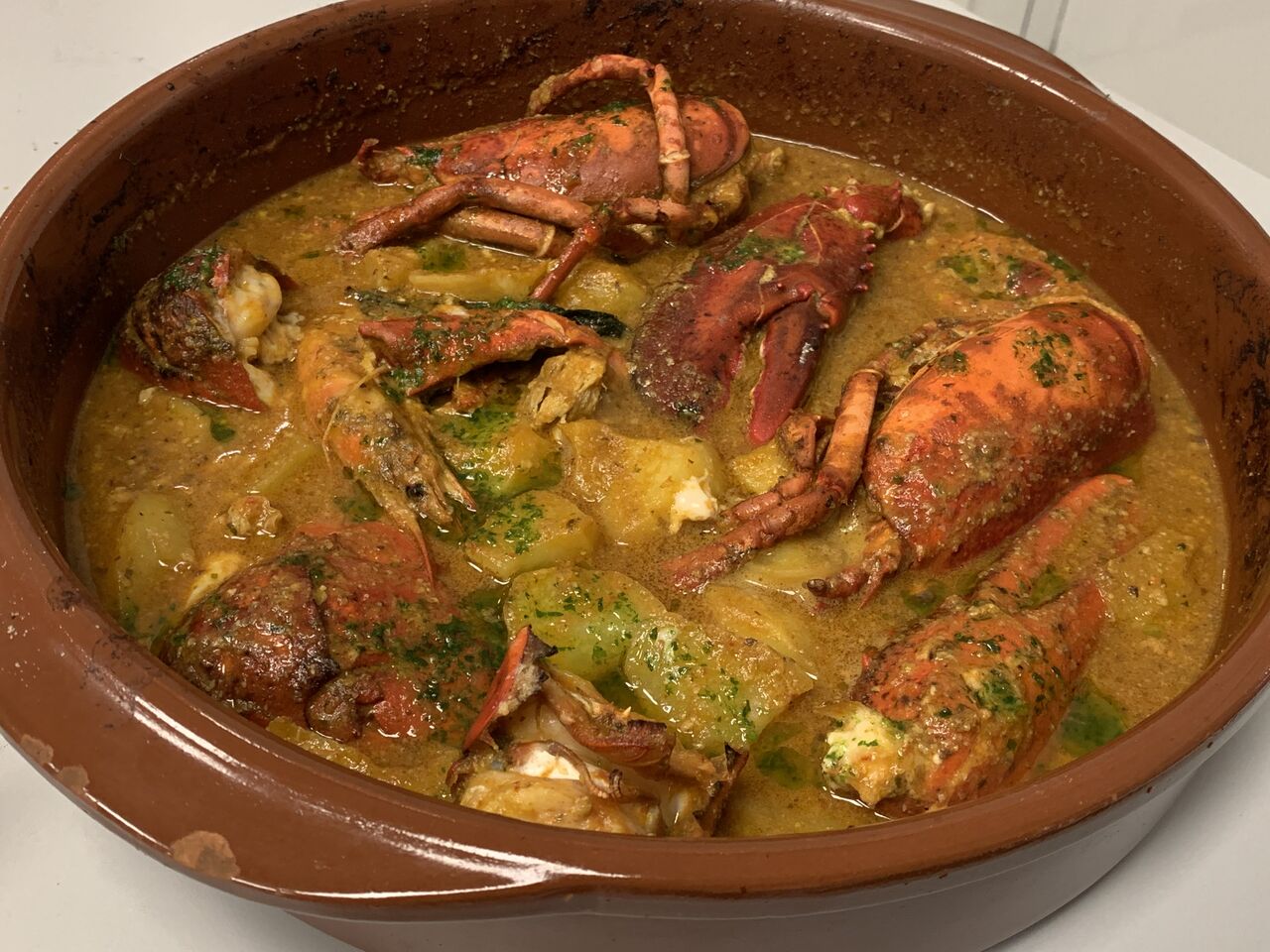 Caldereta de Bogavante Mallorquina 