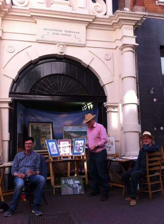 Regelmatig komen onze Dordtse kunstenaars 