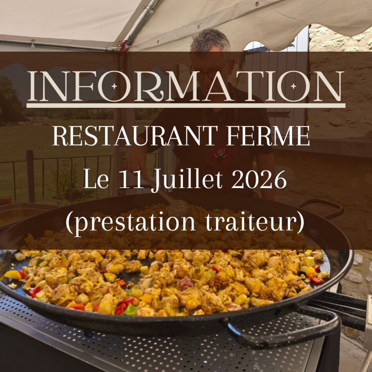 FERMETURE EXCEPTIONNELLE