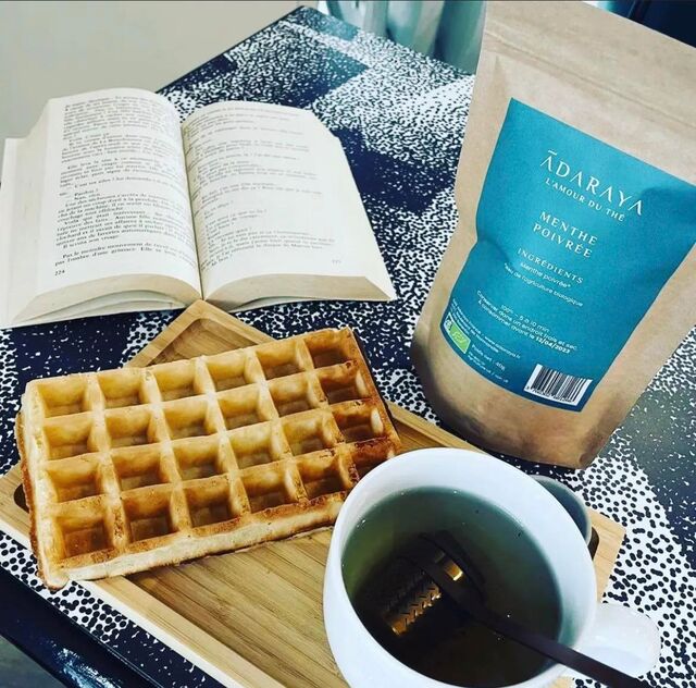 #bonbouquin#gaufre#thémenthepoivré#