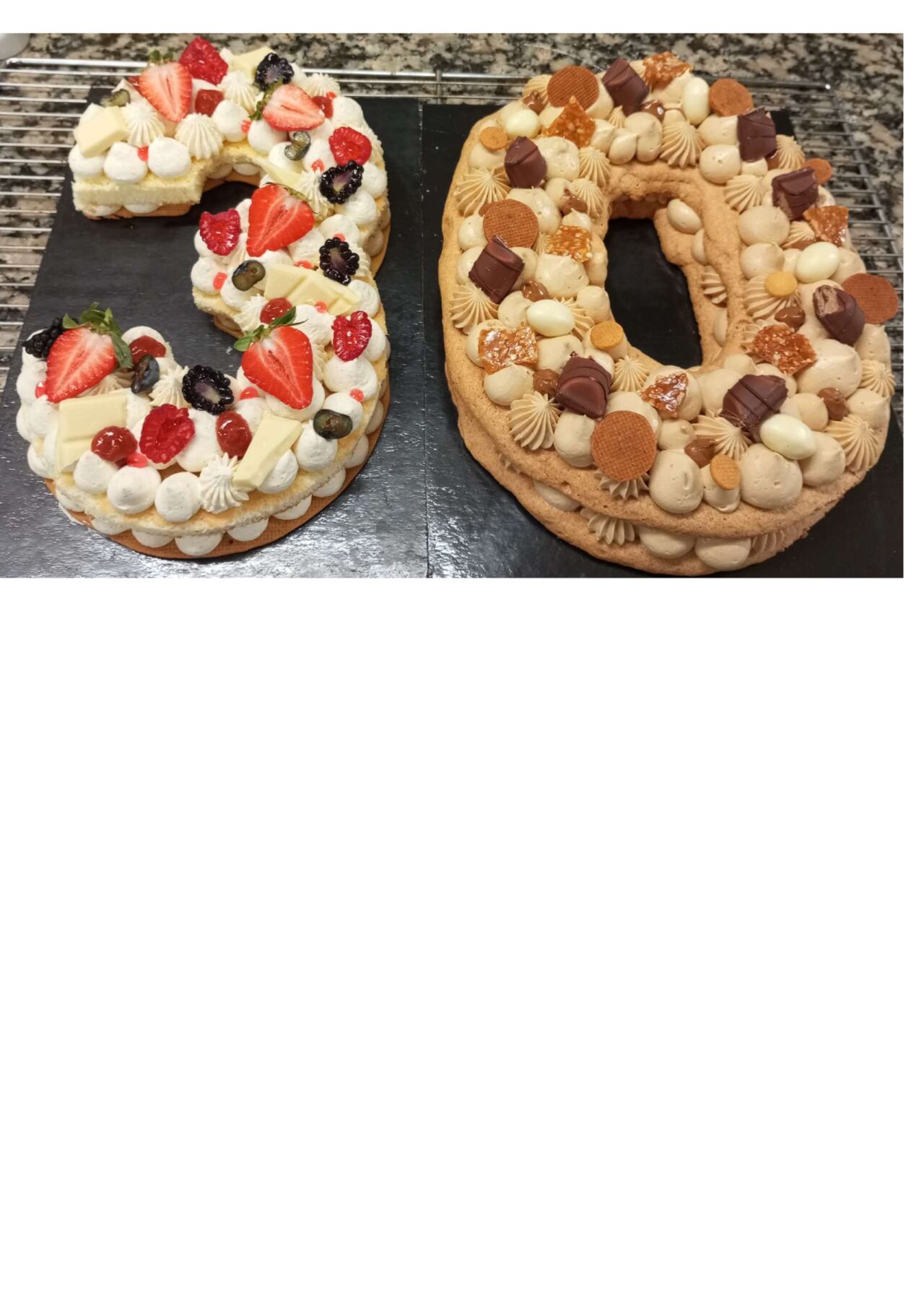 Number cake