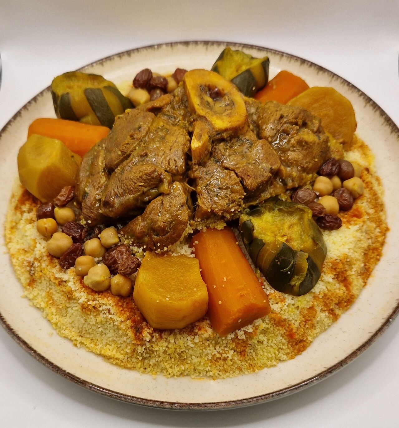 Couscous veau