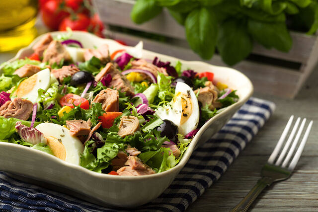 Täglich frische Salate 