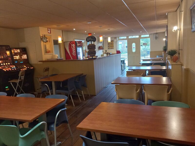 Zit-gedeelte restaurant