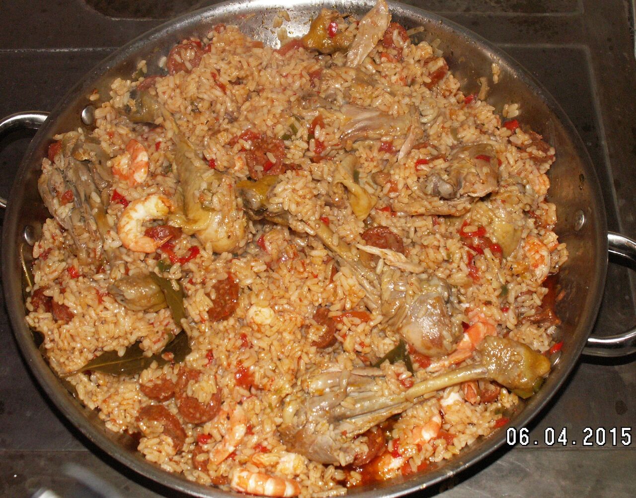 Jambalaya cajun a partir de 25 personnes , cuisinée chez vous ou sur le lieu de votre choix, jambalaya originaire de Louisiane 