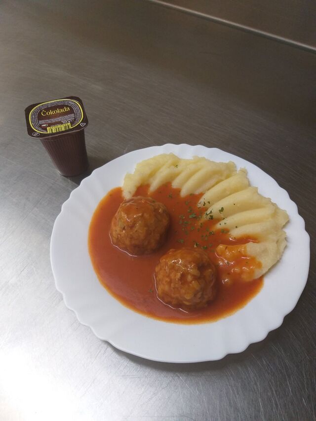 Ćufte i krumpir pire