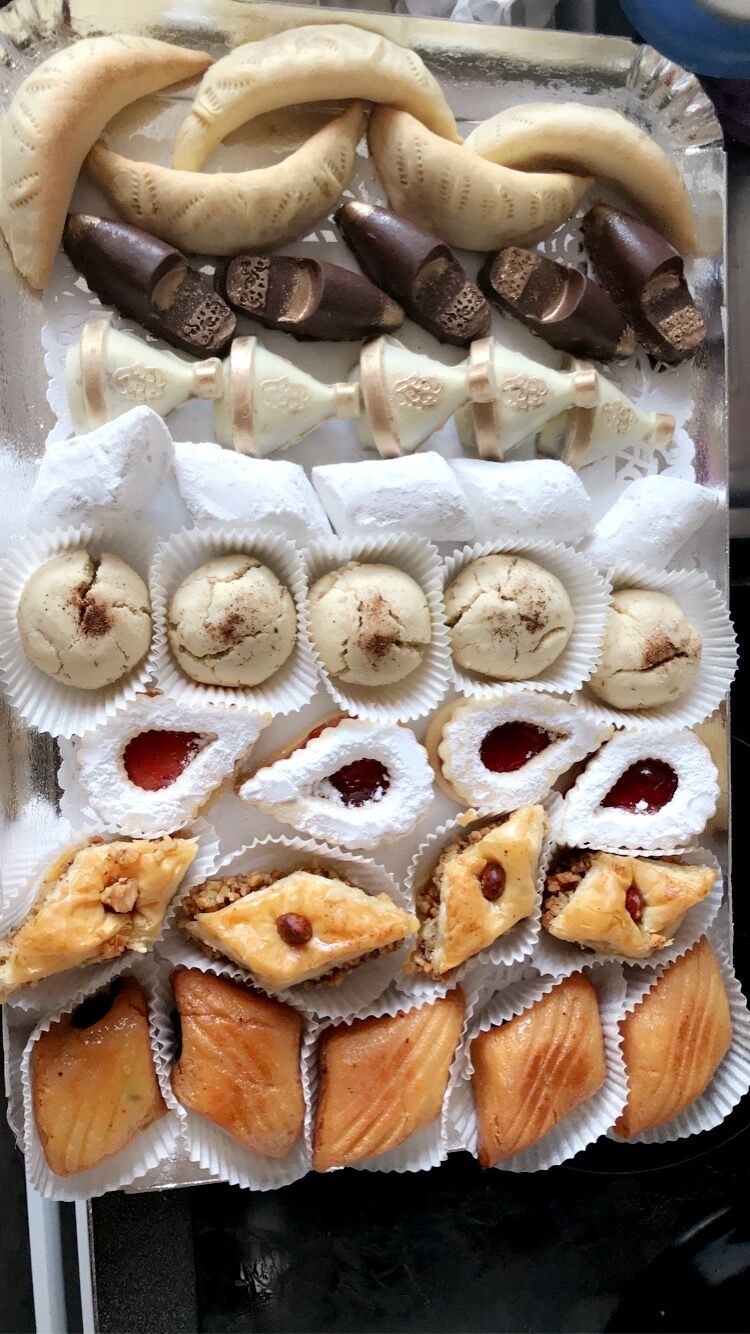 Plateau pâtisserie orientale 