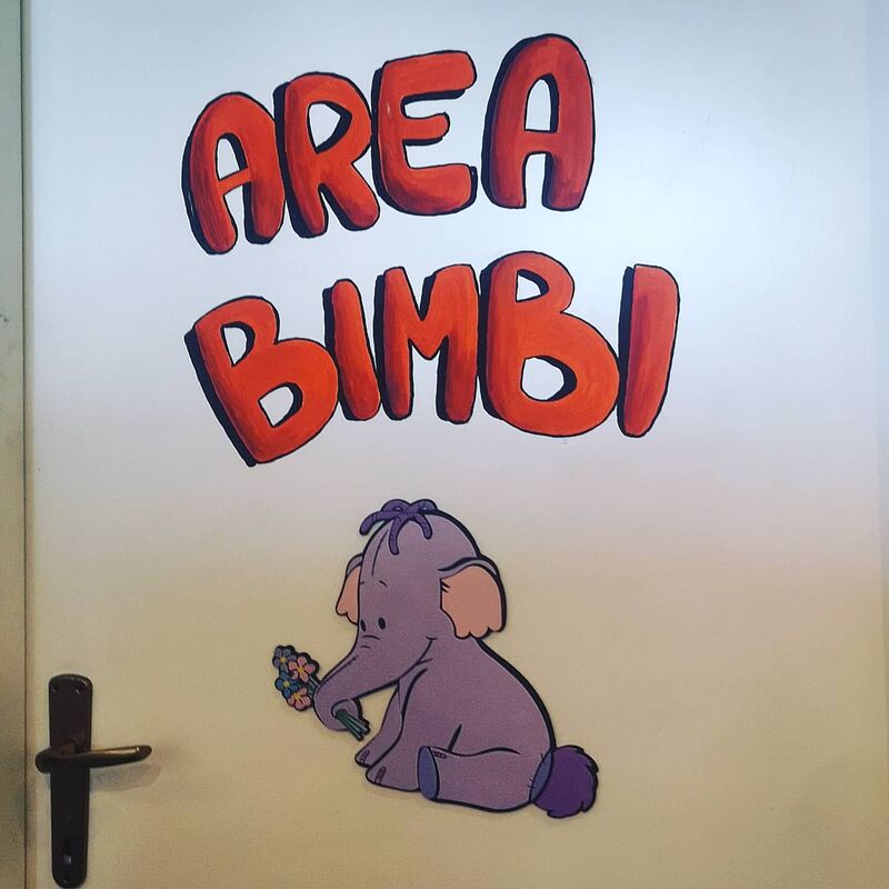 Per i più piccoli un area dedicata a loro