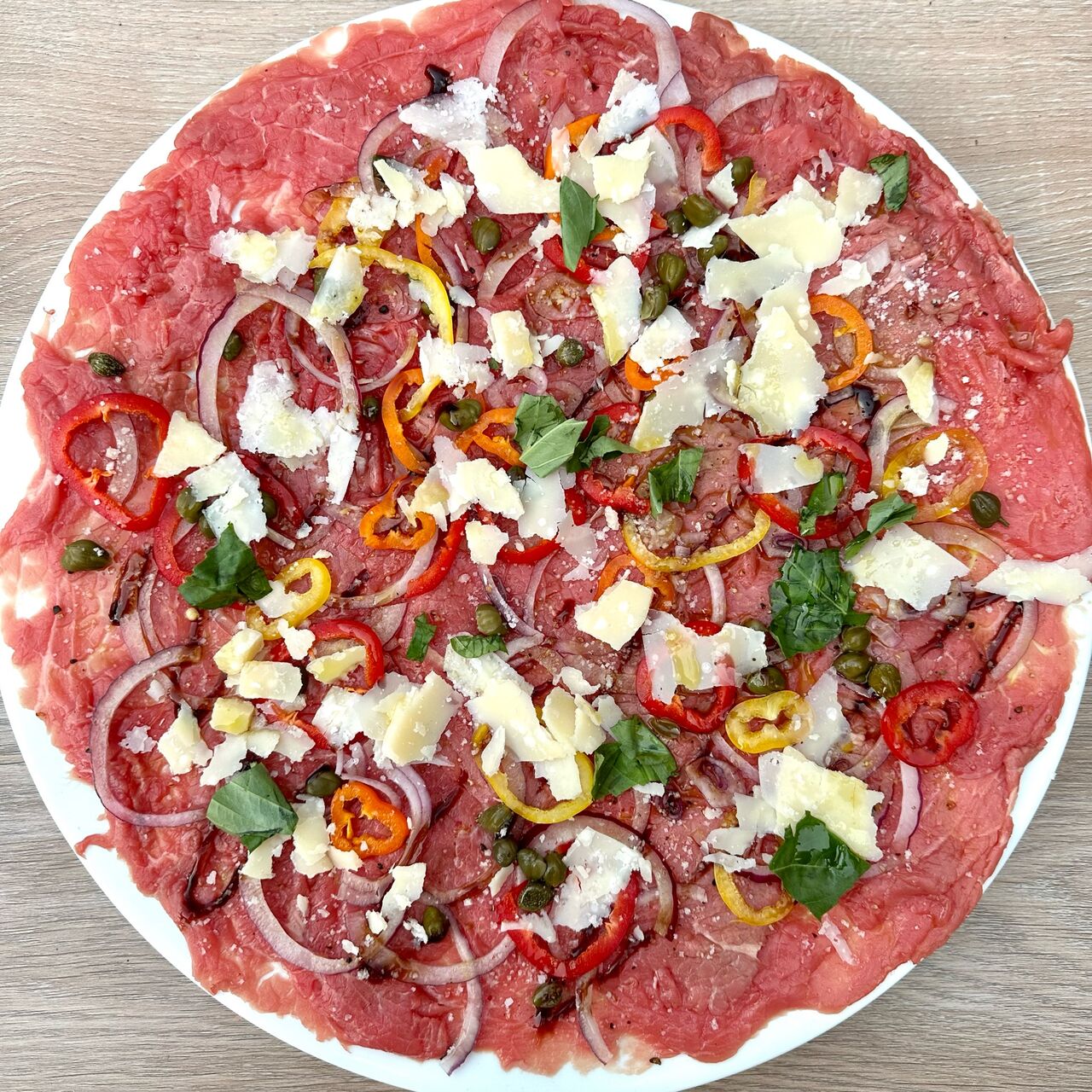Carpaccio de bœuf italien 