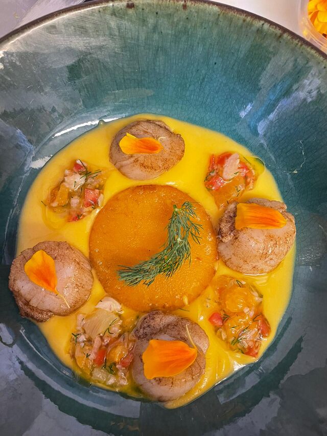 Saint Jacques au butternut 