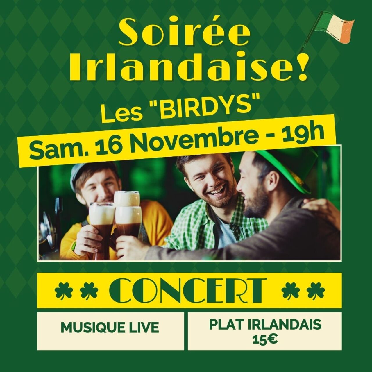 Soirée Irlandaise