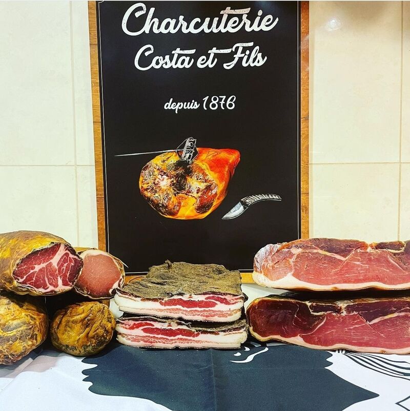 charcuterie fine Costa et Fils depuis 1876 de l'île de beauté 