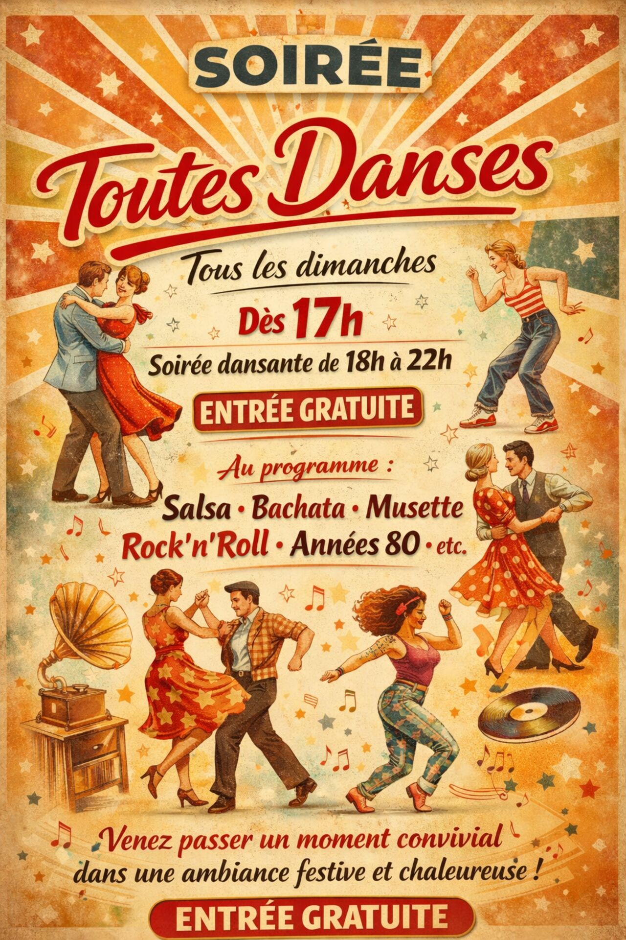 💃🕺 Soirée Toutes Danses