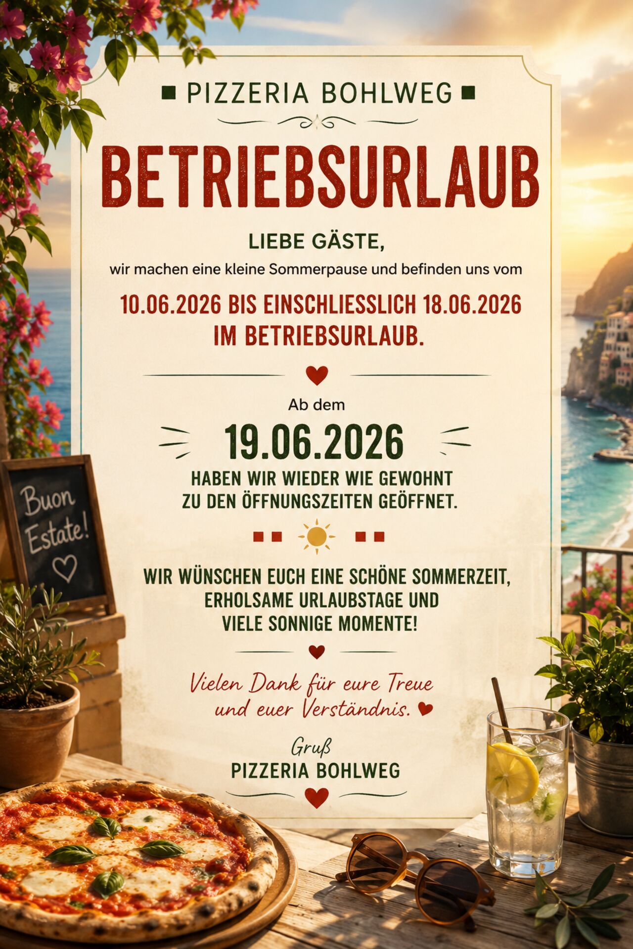 Betriebsurlaub