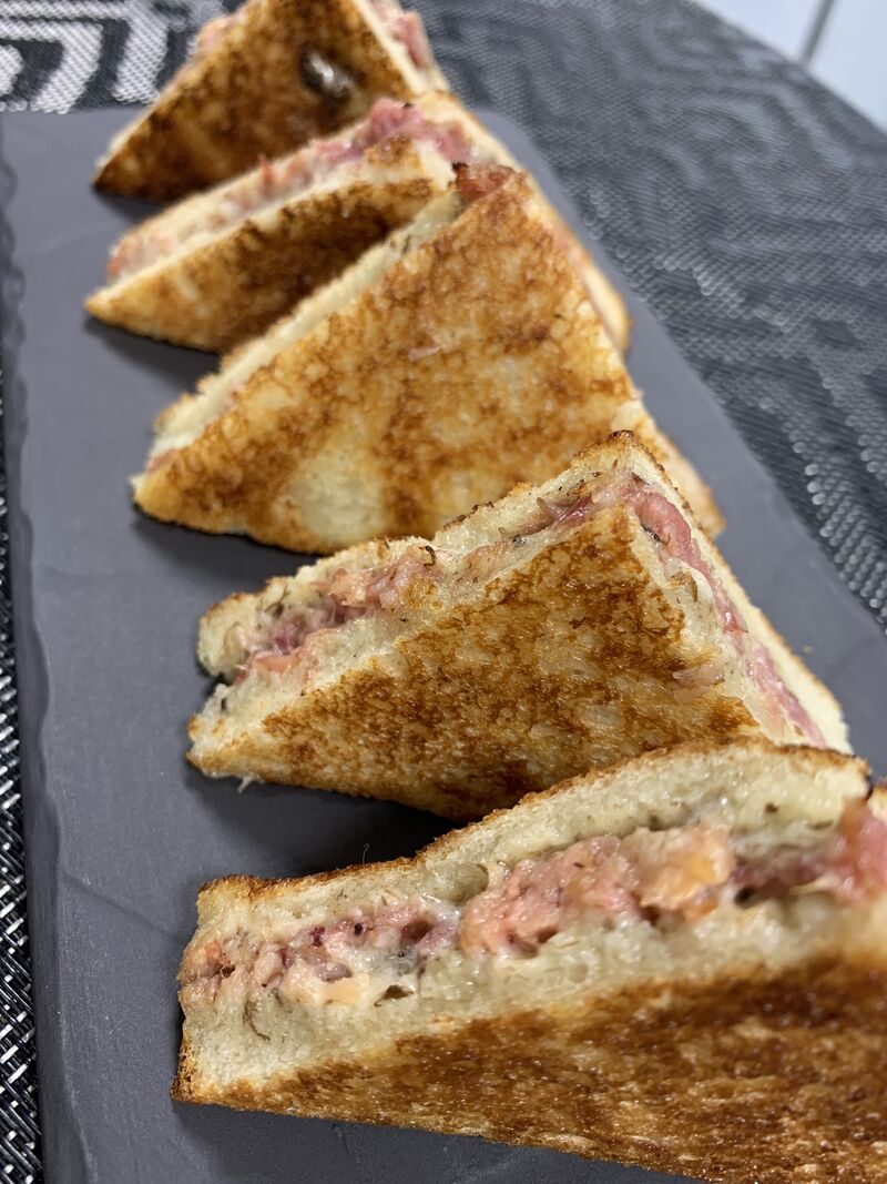 Le Croque Rémois à la Truffe
