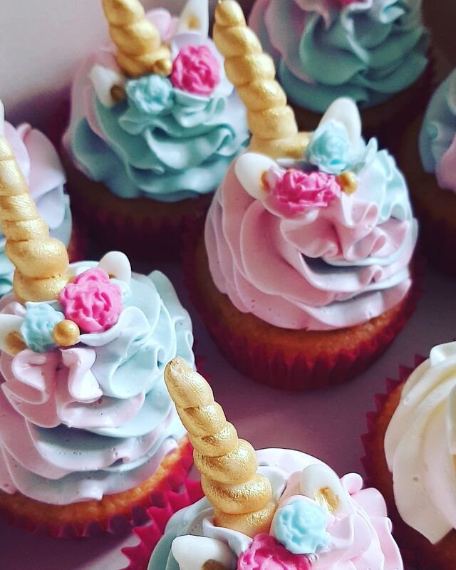Cupcakes licornes 