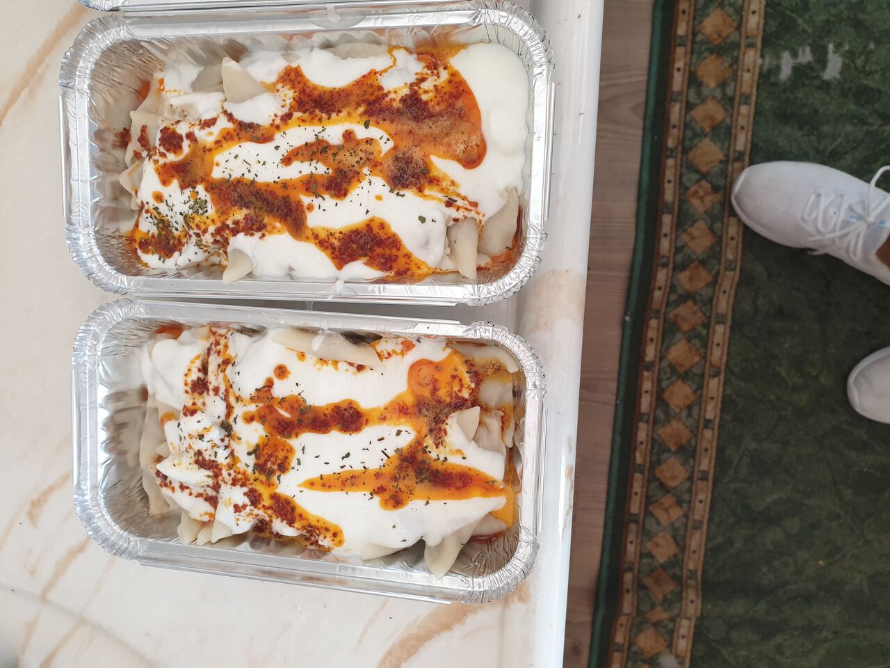 El yapımı Doyumluk mantı
Fiyat 14 tl