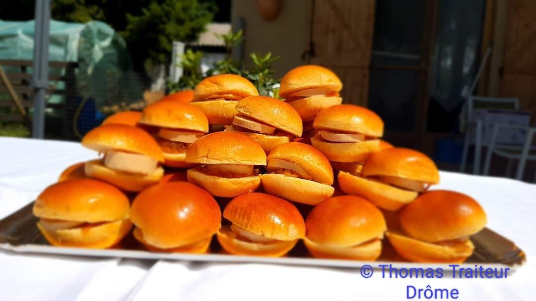 Mini burger fois gras