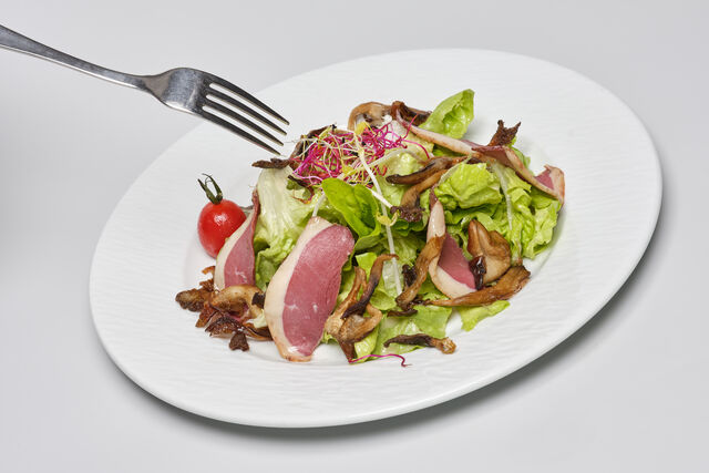 salade de magret fumé