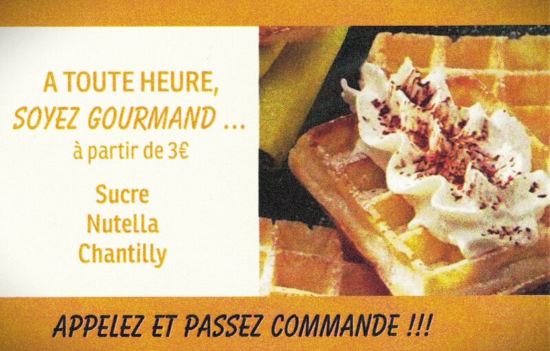 LES GAUFRES GOURMANDES...