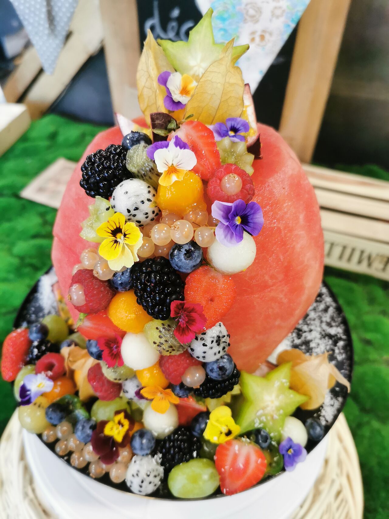 zoom sur My Olivia
Notre création 100% fruits, garnie à l'intérieur comme à l'extérieur