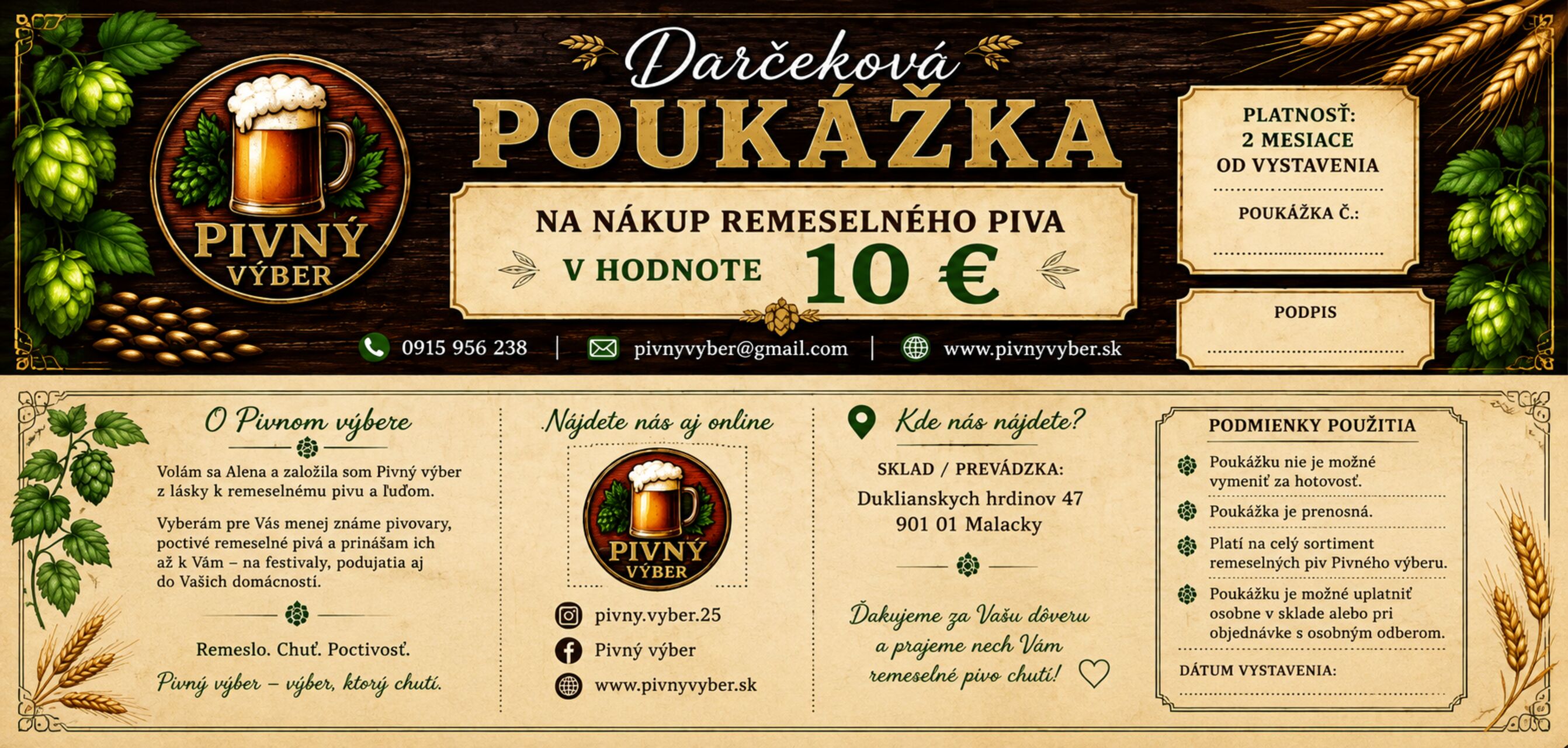 Darčeková poukážka