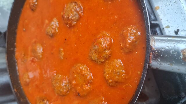 Albondigas con tomate 