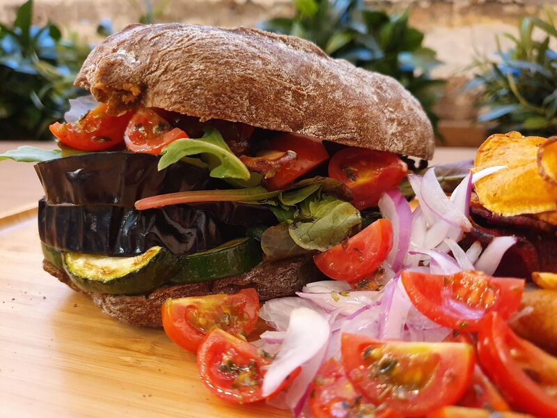 Sándwiches de Vegetales - Especiales Green Beats 