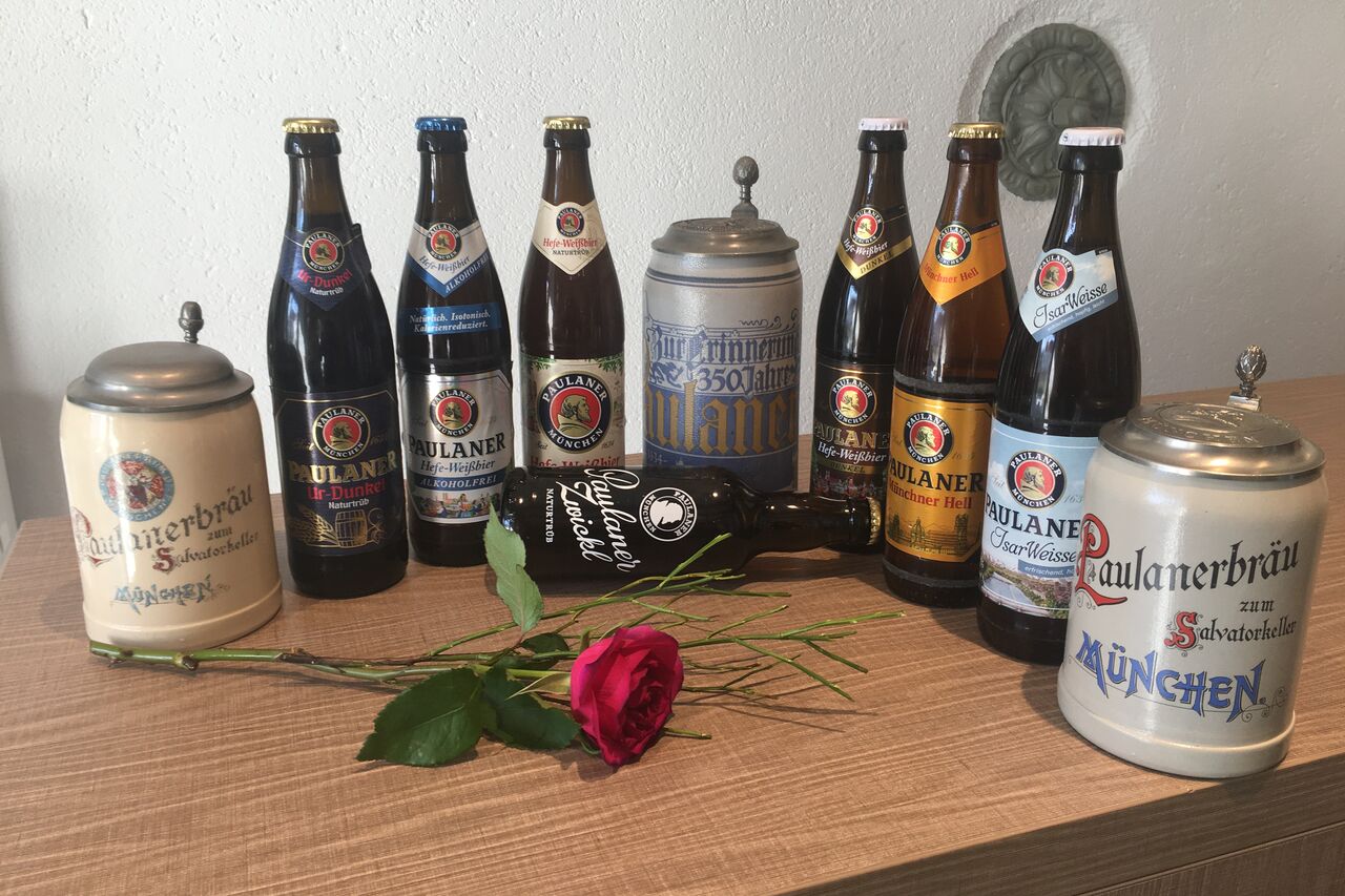 GEPFLEGTE BIERE VON PAULANER