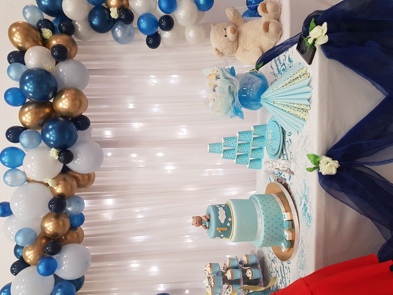 Gâteau anniversaire pour 1 ans
70 personnes 250€